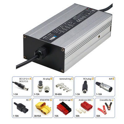 High Capacity Motorcycle Battery Charger 90V~260VAC  47~63Hz PFM