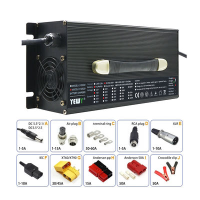 Forklift Battery Charger 12/24/36/48/60/72V AGM Lead Acid Battery Charger Gel AGV Battery Charger