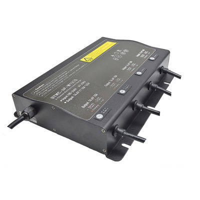 DC12V 14.6V 10A چند کانال قابل حمل ضد آب باتری شارژر IP65 Lifepo4 سرب باتری لیتیوم یون شارژر