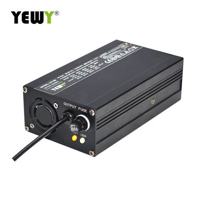 شارژر باتری لیتیومی 2.5 آمپری 67.2 ولتی مشکی شارژر موتورسیکلت لیتیومی 2a 60 ولتی