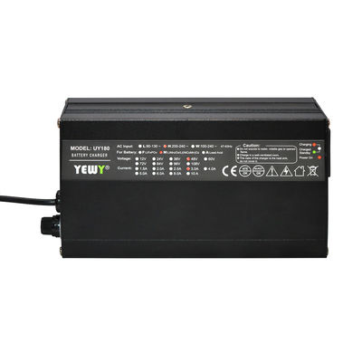 شارژر باتری لیتیومی 2.5 آمپری 67.2 ولتی مشکی شارژر موتورسیکلت لیتیومی 2a 60 ولتی