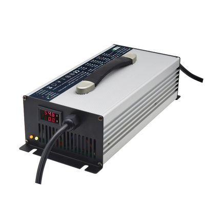 شارژر لیتیومی 24 ولتی نقره ای شارژر باتری لیتیومی هوشمند 65A