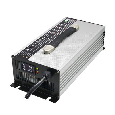 litio rápido del cargador de batería del poder más elevado del cargador PFM de 96V 16A Smart