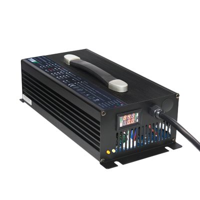 pantalla LED del cargador de batería de litio de los cargadores 1500W del poder más elevado de 36V 30A