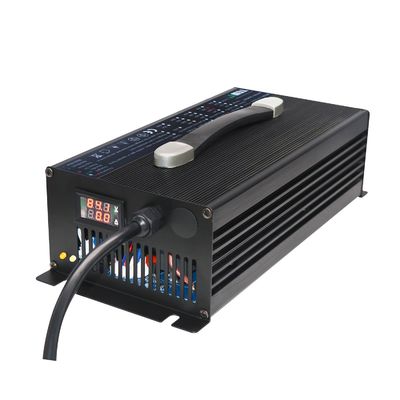 eficacia alta elegante del cargador de batería de litio de 48V 36V 24V 12V
