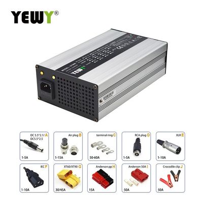 12A 60V AGM Lead Acid Battery Charger Automatic Intelligent Versatile