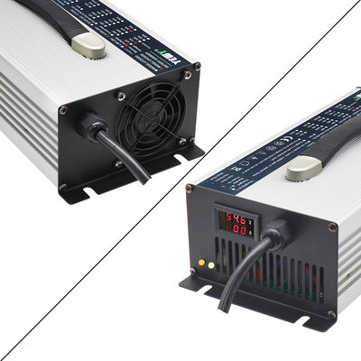 12V 100A Intelligent Forklift Lithium Ion Battery Chargers Economic Design