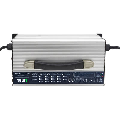 ODM 15A 60V แบตเตอรี่ลิเธียม LiFePO4 เครื่องชาร์จ AC Bluetooth