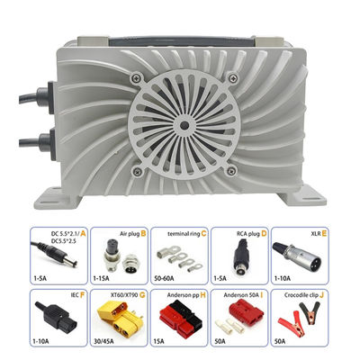 prenda impermeable del cargador de batería de plomo de 12V 24V 36V 48V Lifepo4