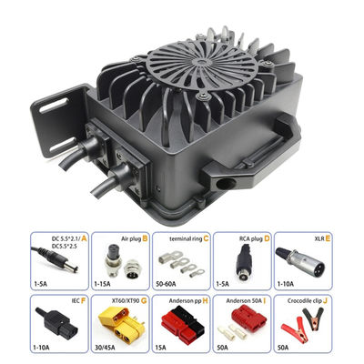 8A 14.6V Battery Charger Waterproof 3s 4s AC To DC Charger Lifepo4