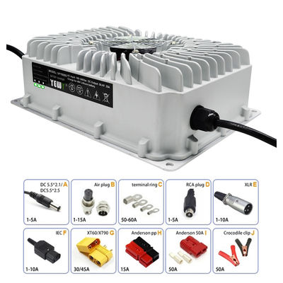 12v 50a 1500W Automatic Cut Off Battery Charger IP65 E Car Charger