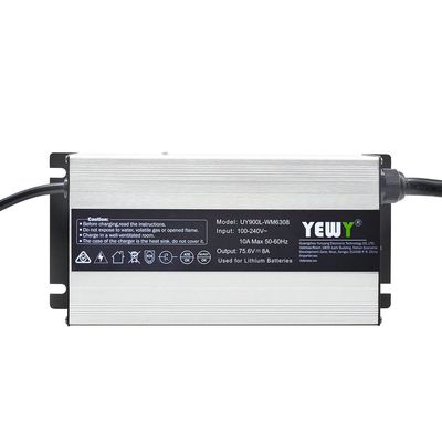 36V 20A เครื่องชาร์จแบตเตอรี่ Lipo พาวเวอร์ซัพพลายกรดตะกั่วสำหรับรถกอล์ฟ