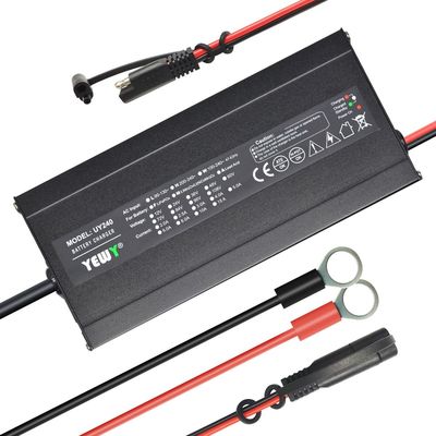 海洋Eのボートのサーフボードのために防水10A 12V LiFePO4電池のパックの充電器