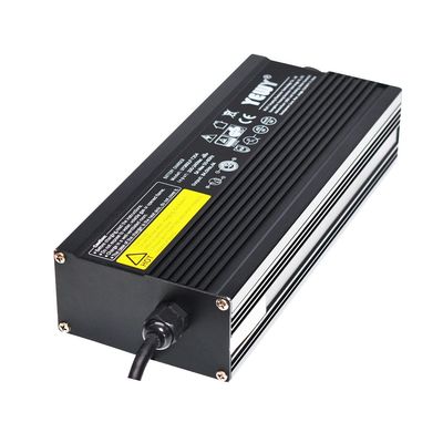 8A 36V Battery Charger For Electric Bike IP65 Waterproof Black
