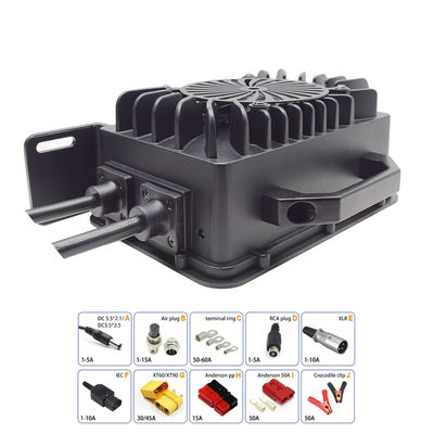 le chargeur de batterie électrique de véhicule de voiture de chargeur de scooter de 72V 10A IP65 imperméabilisent