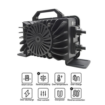 携帯電動 72V 6A 調整可能なスクーター充電器 室内・室外用