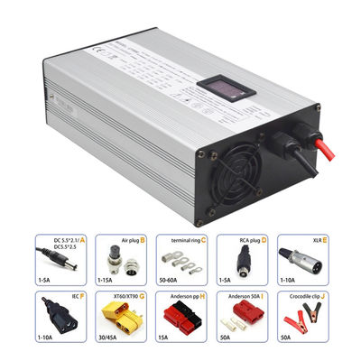 12V 48v 52v 40A Sweeper Charger 900W Ebike Lithium Battery Charger