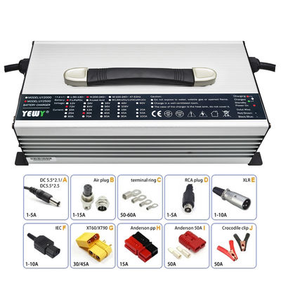 caricabatterie da 2 kW 48v 30a LiFePO4/caricabatterie agli ioni di litio