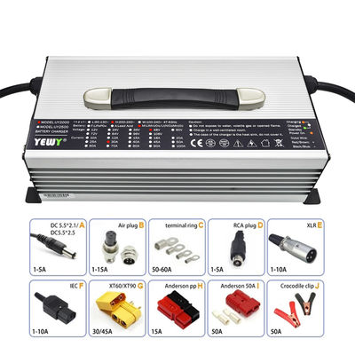 electric vehicle charger for UY2000 29.2V battery car 24v 50a lifepo4 36v 48v EV Mobile Battery charger